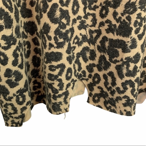 LNA Leopard Bitten Sweater in Leopard Medium - Picture 6 of 6